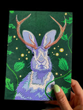 Load image into Gallery viewer, Curious Jackalope Print
