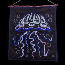Load image into Gallery viewer, Hypnotic Jellyfish Tapestry
