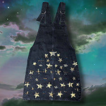 Load image into Gallery viewer, Wizard Stars Dungaree Dress
