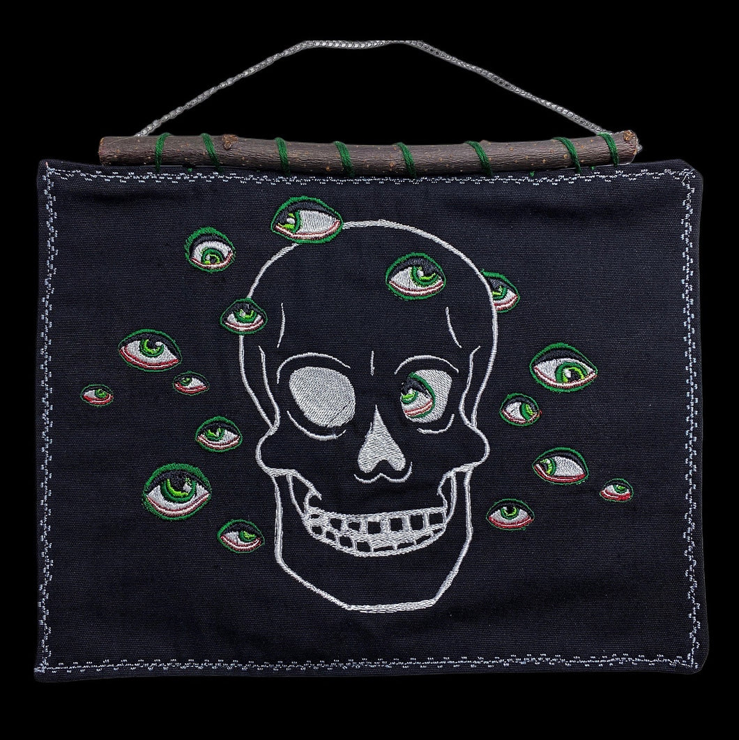 Skull Playground Tapestry