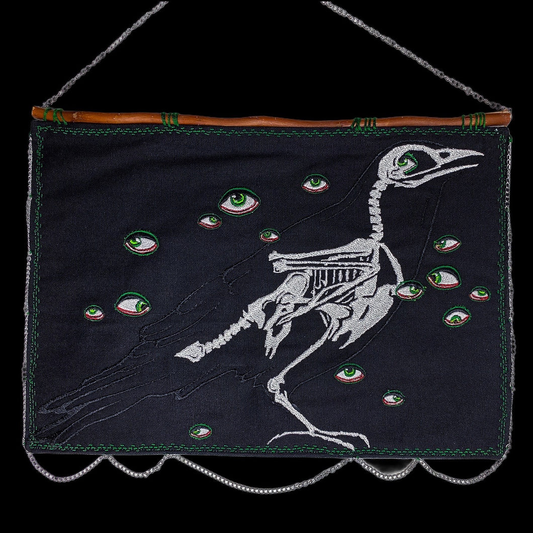 Corvid Cadaver Tapestry