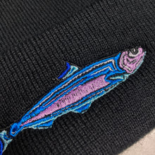 Load image into Gallery viewer, Happy Fish Sad Fish Beanie
