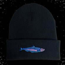 Load image into Gallery viewer, Happy Fish Sad Fish Beanie
