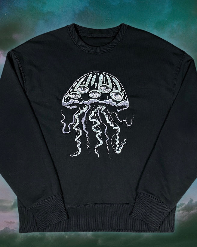 Hypnotic Jellyfish Jumper - Shadow