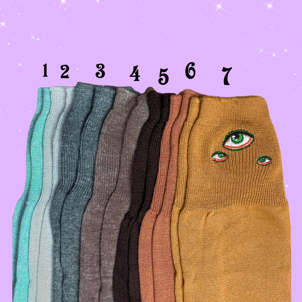 Creature Leg Warmers - Emerald Green